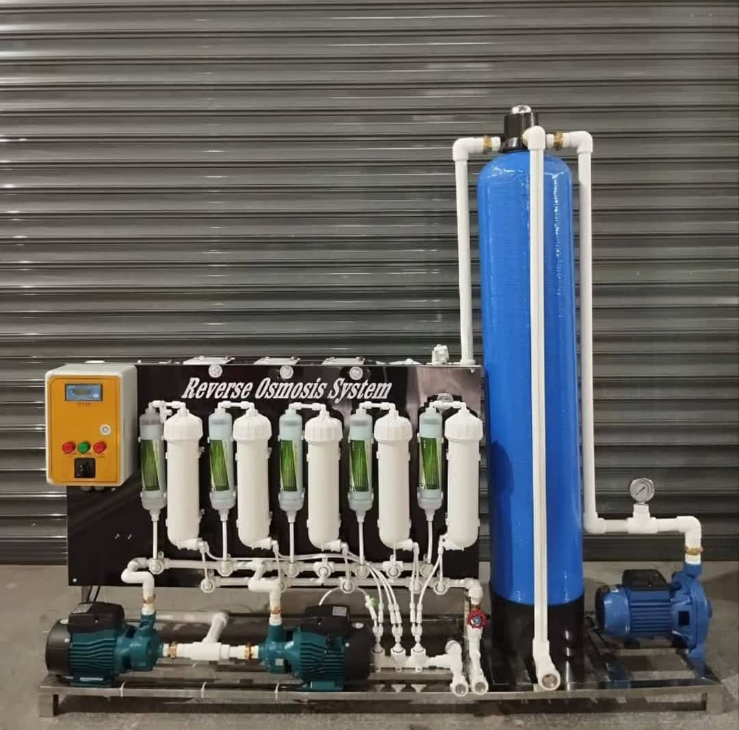 فروش ساخت دستگاه تصفیه آب نیمه صنعتی و صنعتی تصفیه صنعت در رشت